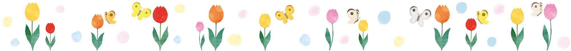 イラスト：花のイメージ