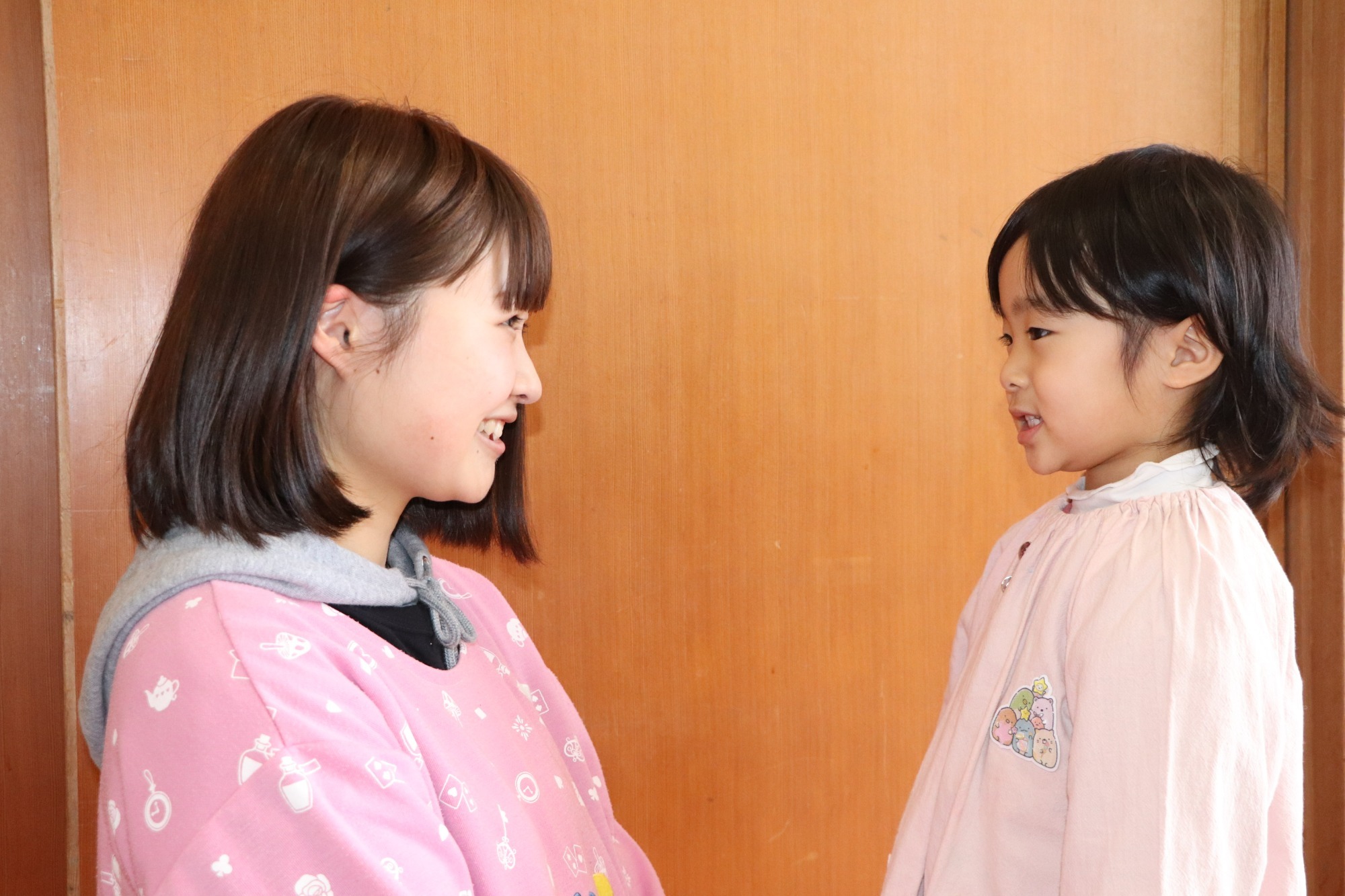 写真：「見つめて！」