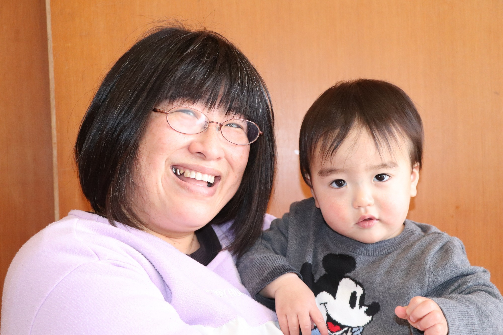 写真：「ぎゅっとして！」